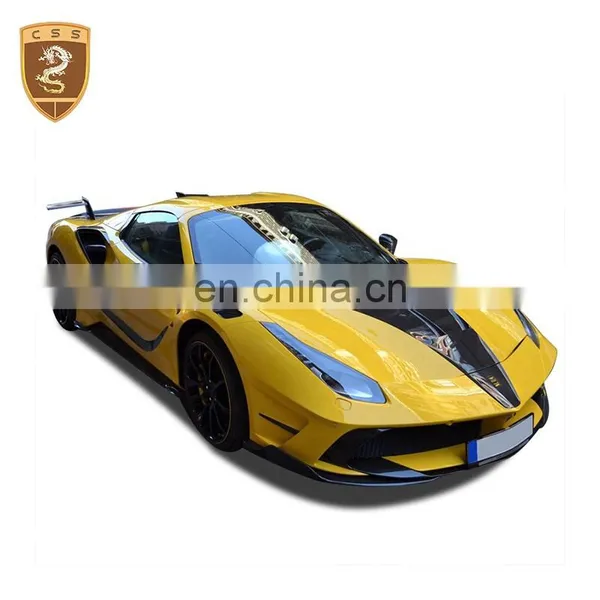 Professional Manufacturer Car Modified Accessories For 488 Kit Car Body Carbon Auto Parts photo-3