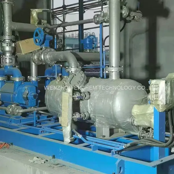 Falling Film Evaporator With Molten Salt System for Caustic Soda 50% - 99% Concentration photo-3