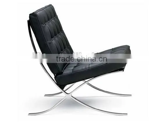 2014 Barcelona Chair And Ottoman/Barcelona Style Chair photo-3