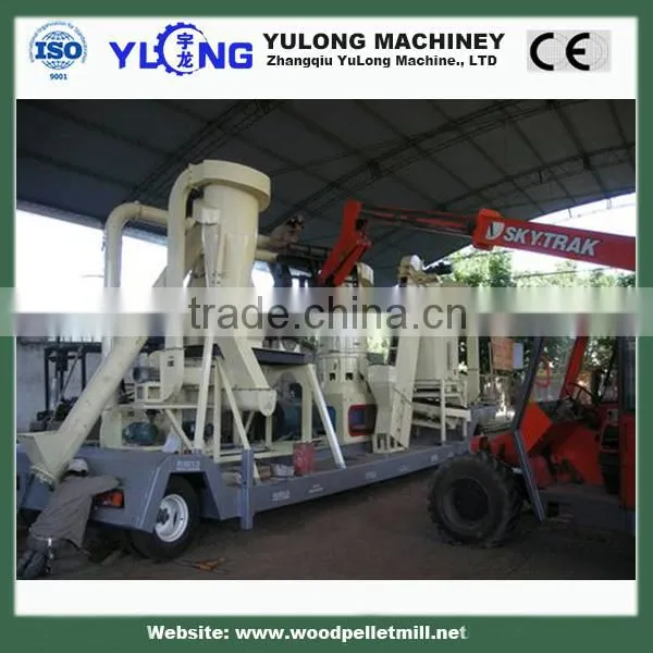 Mobile Wood Pellet Production Line/wood Pellet Mill