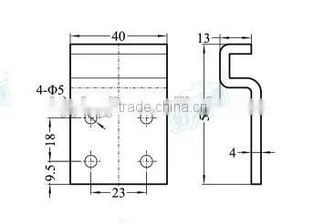 03200+03202 Overcentre Fastener,fasteners Adjustable With a Movable Hook photo-3