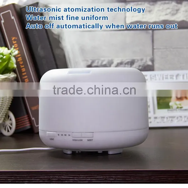 500ml Aromatherapy Essential Oils Diffuser 7 Color Changing Aroma Diffuser Large Mist Humidifier Aromatherapy photo-2