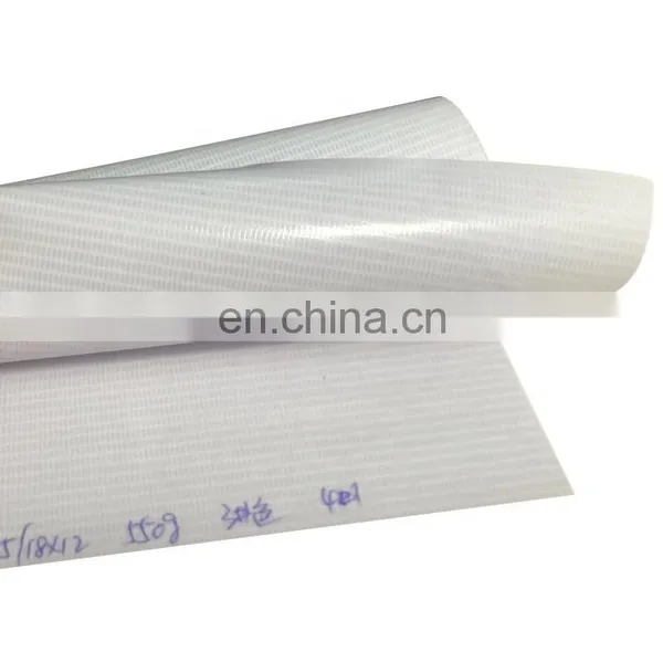 Printing PVC Mesh Banner 1000*1000D 9*9 Laminated Glossy 500g Flex Banner Roll photo-3