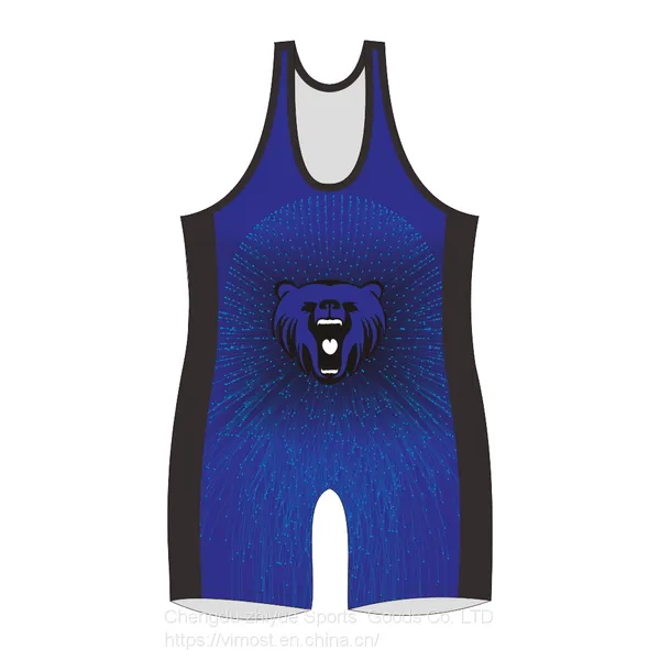Custom Sublimation Wrestling Singlet photo-2