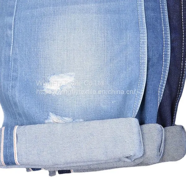 11.5oz Selvage Cotton Slub Denim Twill Fabric Selvedge Denim Jeans Manufacturer W284123 photo-5