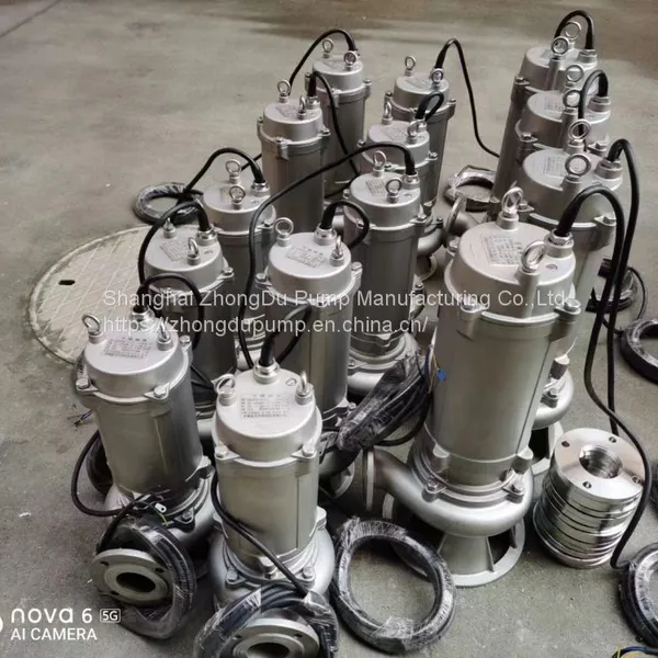 Stainless Sewage Pump, Sewage Pump, Slurry Pump，Chemical Pump 65WQP30-40-7.5 photo-5