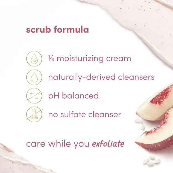 OEM Body Scrub Natural Peach 2 in 1 Face and Body Scrub photo-3