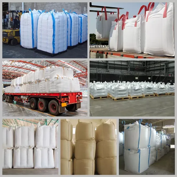 Virgin PP Jumbo Bulk Bag Plastic Bulk Big FIBC Container Bag 1000kg 1500kg Packing Chemical Mineral Powder Feed Fertilizer photo-3