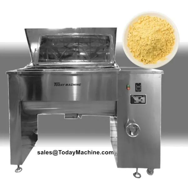 Horizontal Bread Flour Powder Ribbon Blender Mixer photo-5