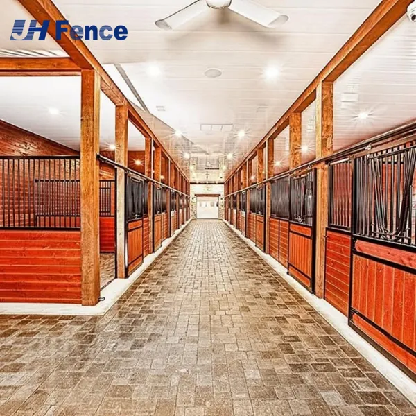 Luxury European Portable Horse Stall 12ft 3.6m 3.5m 3m Mobile Horse Stables Elegant Stable Box for Horse Care photo-4