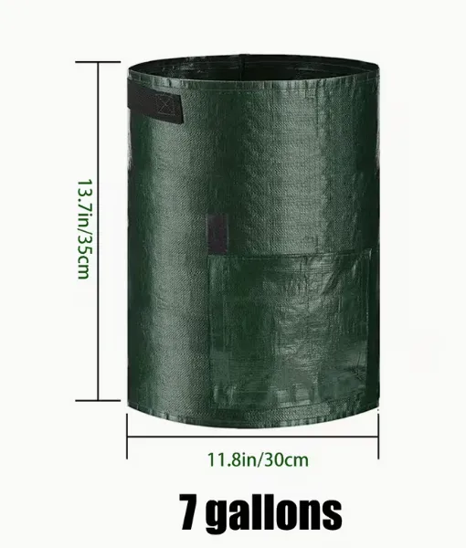 Ventilated Potato Grow Bags Garden Pots Planting Bags for Vegetable Carrot Potato Onion Home Decoration photo-2