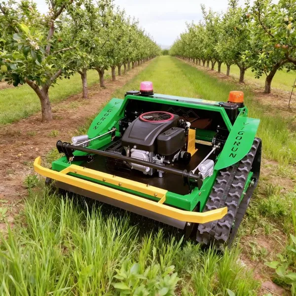 Vigorun VTLM800 Telecontrol Rubber Track Lawn Cutter for Sale Made by Vigorun Tech