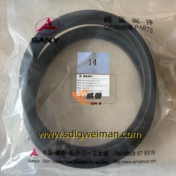 Genuine Sany Rubber Spring A820606010265 Vibration Isolator Shock Absorber Spare Parts