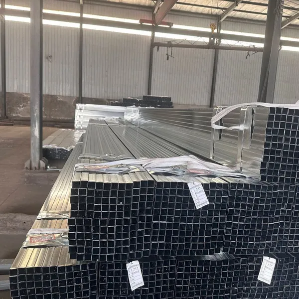 Cold Rolled Substrate Hot Dipped Galvanized Square Hollow Section Uniform Zinc Coated Galvanized Square Tube For Construction Fence