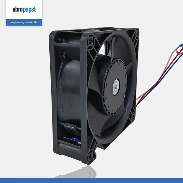 DV4114/2N DC Electric Duct Axial Fan Ball Aluminum Housing Grounding Lug 24V 20.5W 280m/h Low Noise Black CCC/CE/ISO for Air photo-3