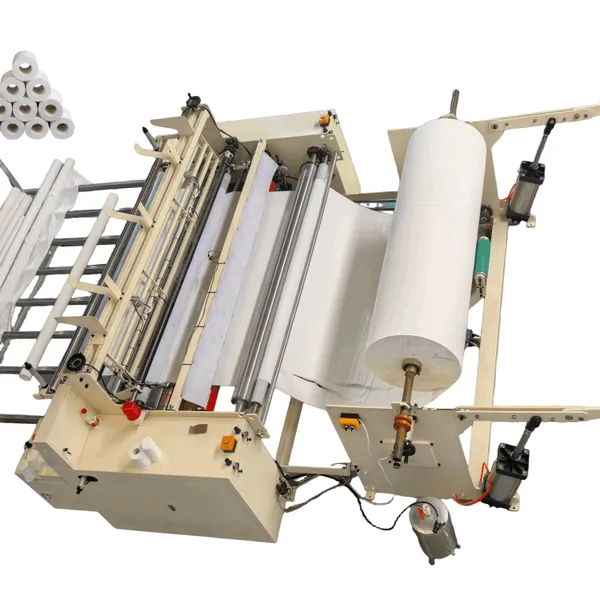 Toilet Paper Rewinding Machine Automatic Toilet Tissue Paper Making Machine Toilet Paper Roll Making Machine