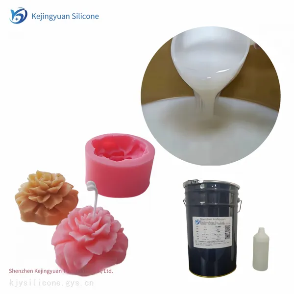 Candle Mold Silicone High Temperature Resistant Non-stick Wax High Resilience for Crafts & Scented Candles B2b Factory Direct Supply