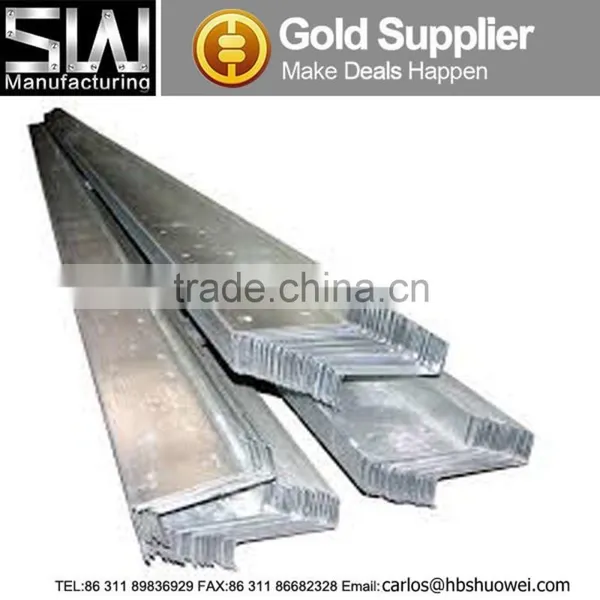 Cold Bending Z Beam Steel Sheiving With Perforated Holes photo-6