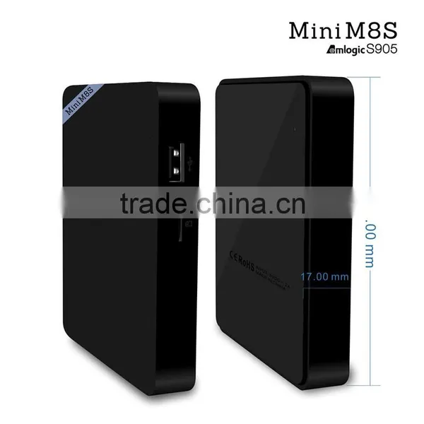 Mini M8s Amlogic S905 Android 5.1WiFi Internet New Smart tv Box photo-3