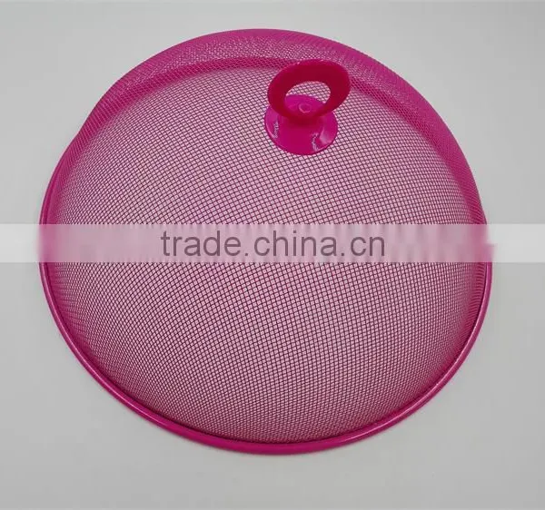 Metal Colorful Mesh Food Cover photo-5