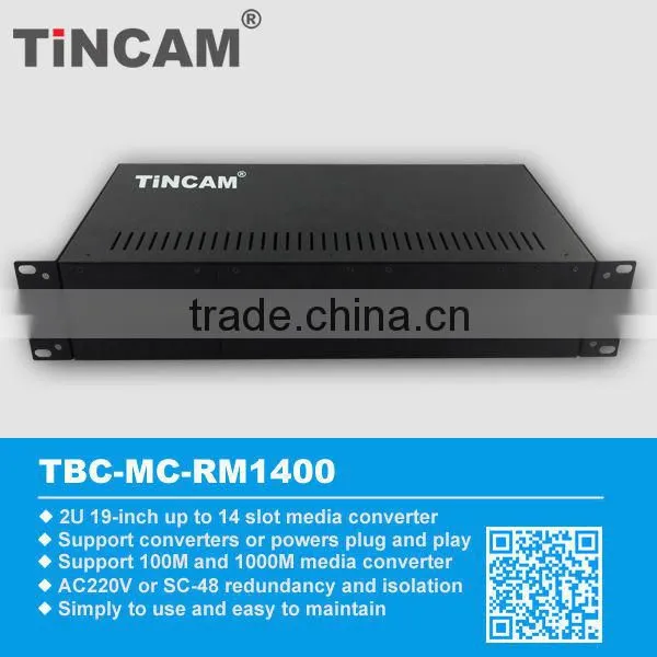 2U 19''16 Slots Fiber Chassis With DC40V+DC48V photo-6