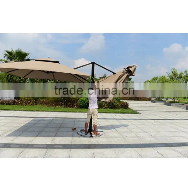 Multi Manual Double Top Two Outdoor Shade Large Folding Beach Square Umbrella Quality Choice photo-2