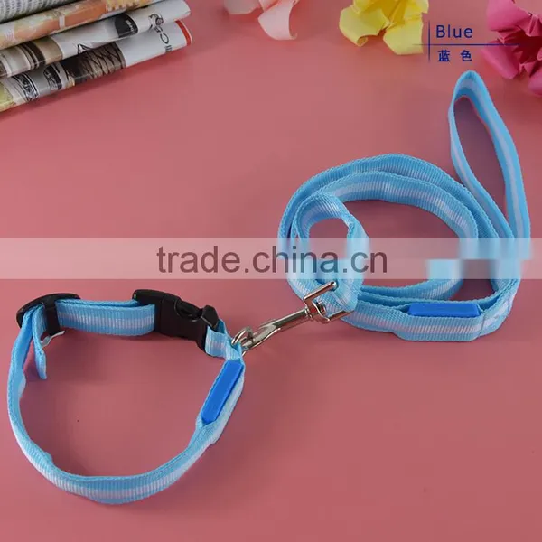 Popular Customized Glowing Collars And Leashes For Dog photo-6