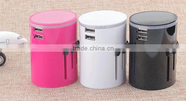(110128) Best Promotional Gift International Universal Travel Adapter With Usb Port Quality Choice photo-3