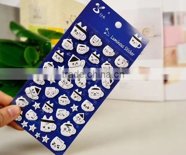 Children Cute Puffy Stickers Custom Puffy Stickers Kids Cute Puffy Stickers photo-2