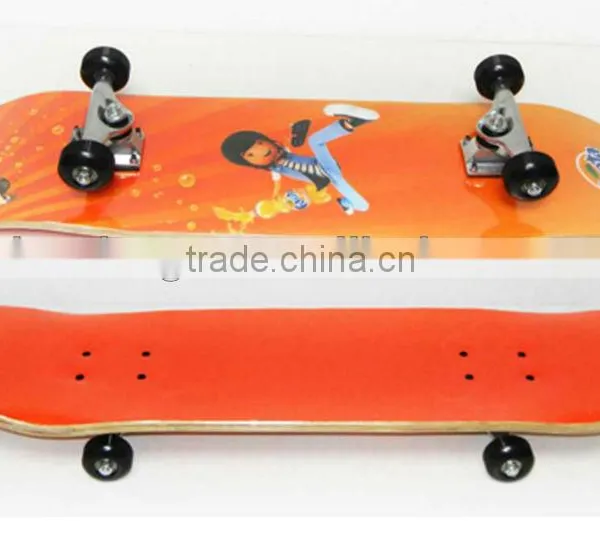 4 Wheels Completed Maple Wooden Skateboard(CE OEM)