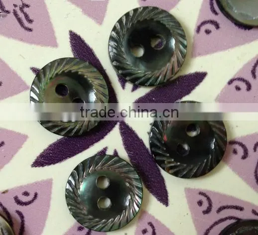 Sedex Audited Factory 2 Pillar Real Shell Button photo-3