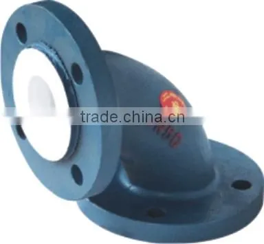 PTFE Lined Elbow 90deg Flange Type photo-2