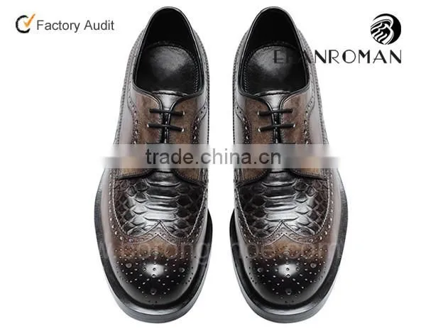 Fashionable Classical Luxury Business Goodyear Welted Handmade Shoes photo-4