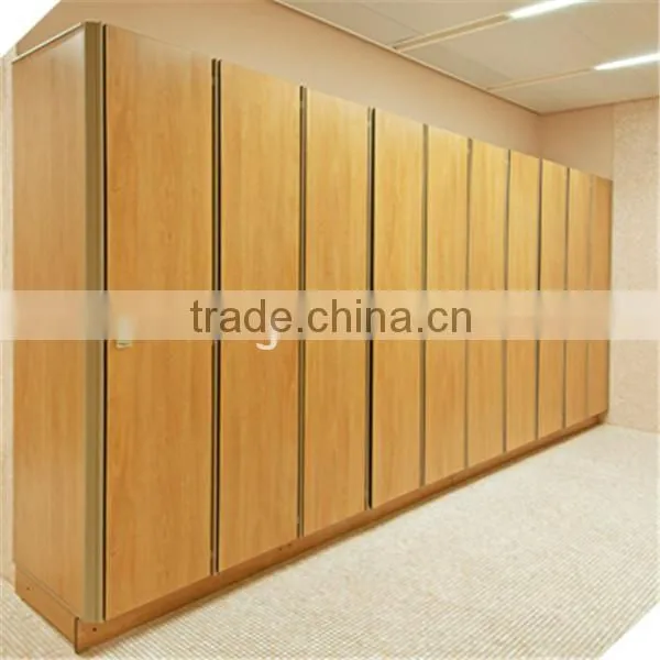 Cheap Wooden Compact Locker for Fitness Center