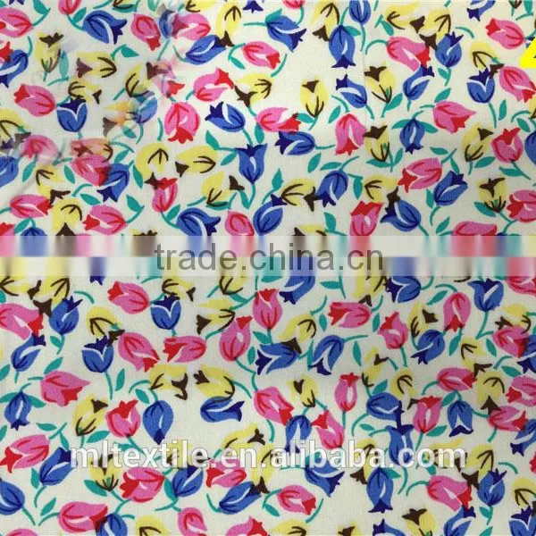 Latest Hot Selling 100% Cotton Deying Fabric Printed Fabric for Dress photo-2
