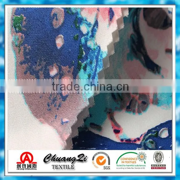 95%C 5%SP Textile Factory Wholesale Spandex Cotton Printed Digital Fabric Quality Choice photo-2