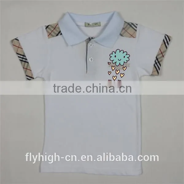 100% Cotton Soft Kid Polo t Shirt Wholesale in China Supplier photo-4