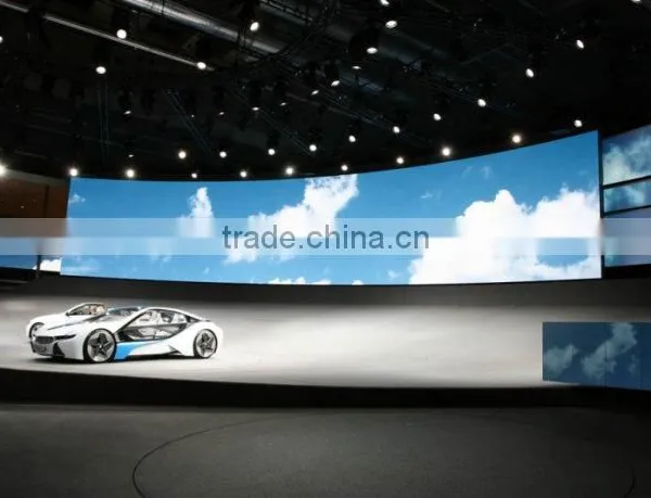 Indoor P5mm HD Curved Led Video Wall/xxx Movie Led Display for the Hotel/theatre/conference Center