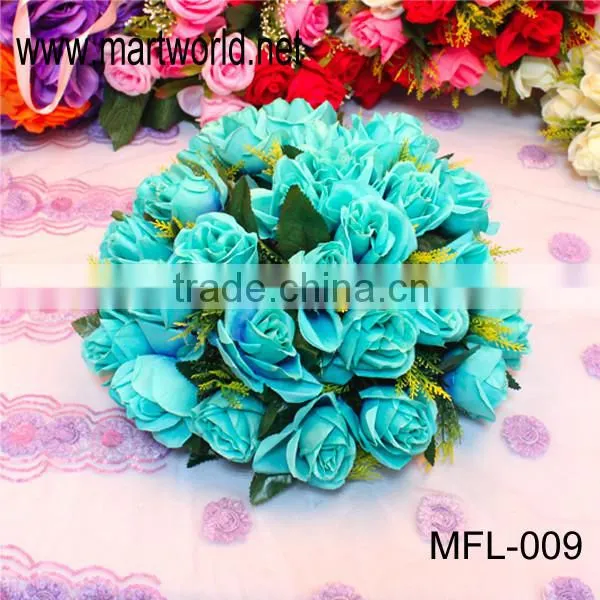 Hot Sale Artificial Rose Flower Wedding Flower for Wedding Decoratio,party Home or Hotel Decoration(MFL-009) photo-3