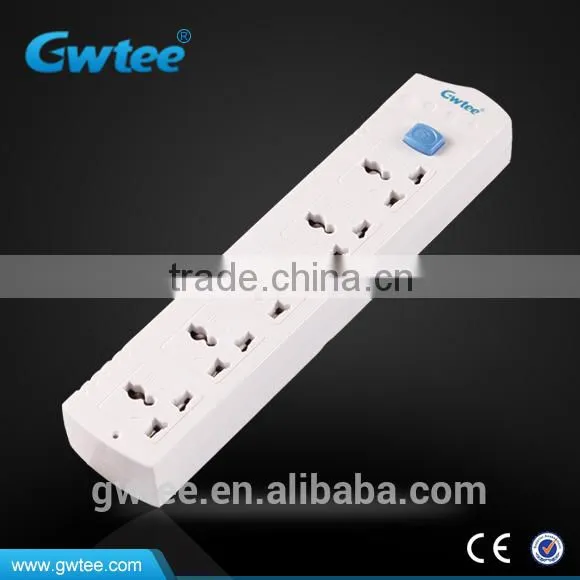 American 4 Ways Electric Outlet 110v Extension Socket GT-6112 photo-3