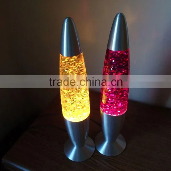 USB LED Flashing Floating Lava Lamp Glitter Lamp Quality Choice