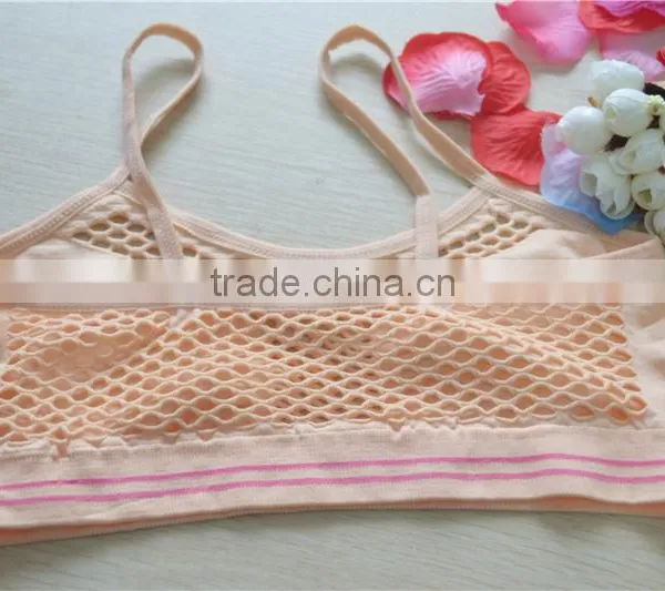 Pep Bodyline Seamless Girls Cami Crop Top Sport Bra Young Underwear photo-2