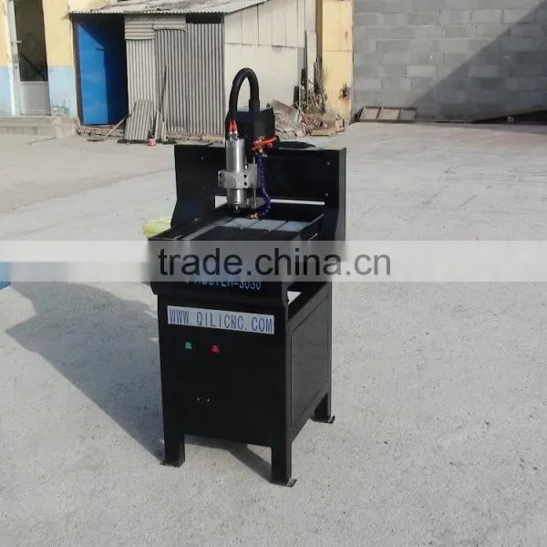 QL-3030 High Precision With Table Moving 3030 Metal Engraving Cnc Mini Router photo-5