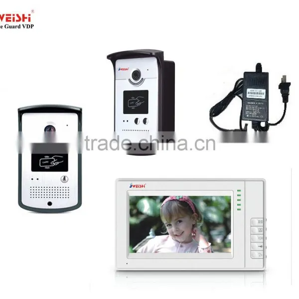 7 Inch TFT Monitor Video Door Phone With Handset Intercom