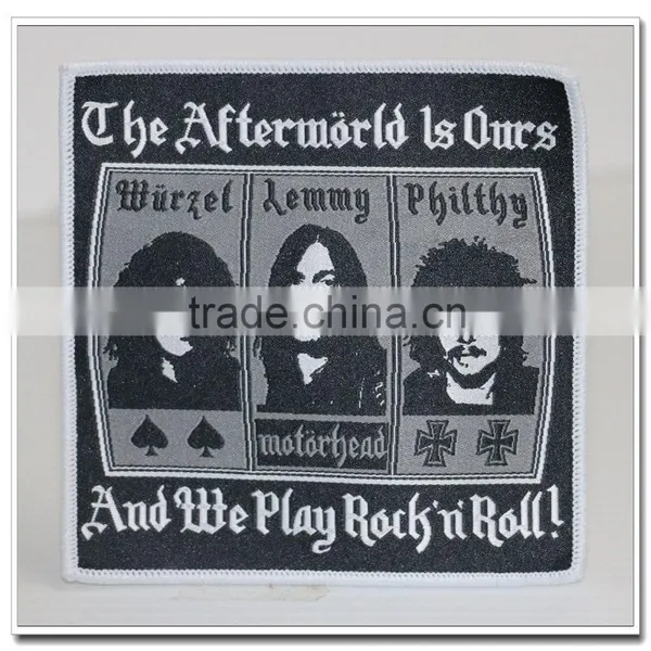 Custom Pvc Rubber Jeans Patch Wholesale,custom Embroidery Woven Patches for Clothing