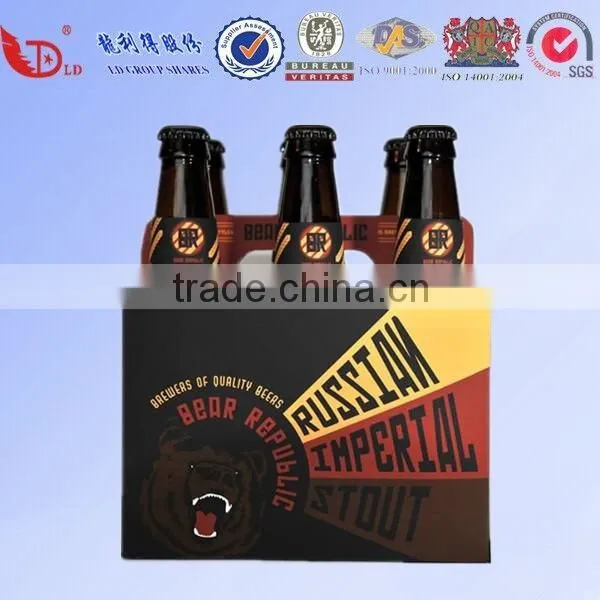 China Supplier 6 Picks Carton Box for Beer With Custom Printing photo-4