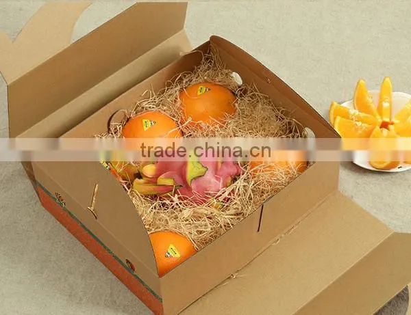 Take Away 5-ply Fruits Corrugated Packing Carton Handle Box photo-3