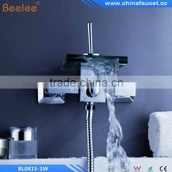 Beelee BL0815-1W Shower Faucet / Bathtub Faucet - Contemporary - Waterfall - Brass (Chrome) photo-4
