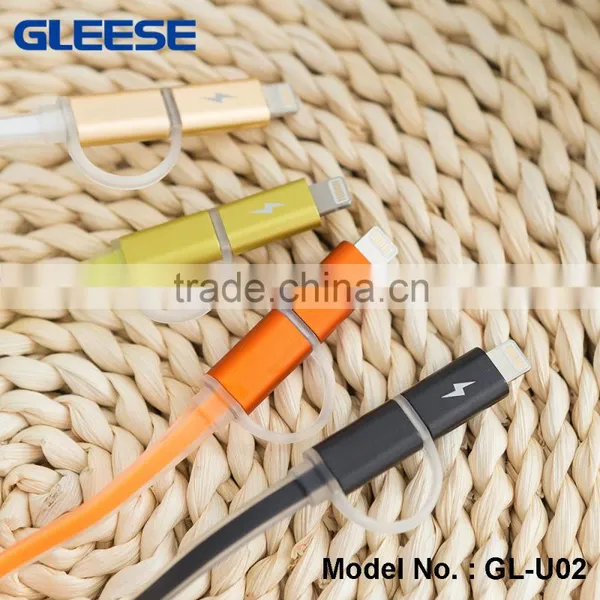 New Design!!! 2 in 1 Data Charging USB Cable for Cellphone Charge Cable photo-4