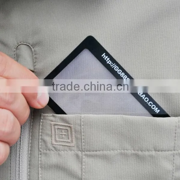 PVC Fresnel Lens Card Magnifier Sheet photo-2